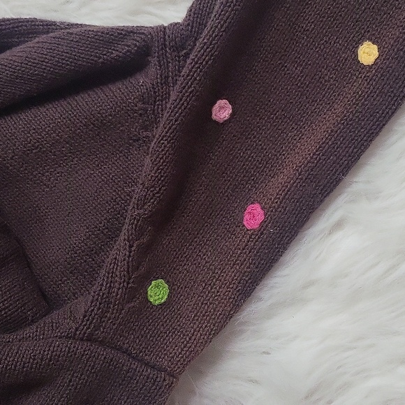 GYMBOREE Toddler girl's polka dot hooded sweater size 2T - Picture 5 of 6